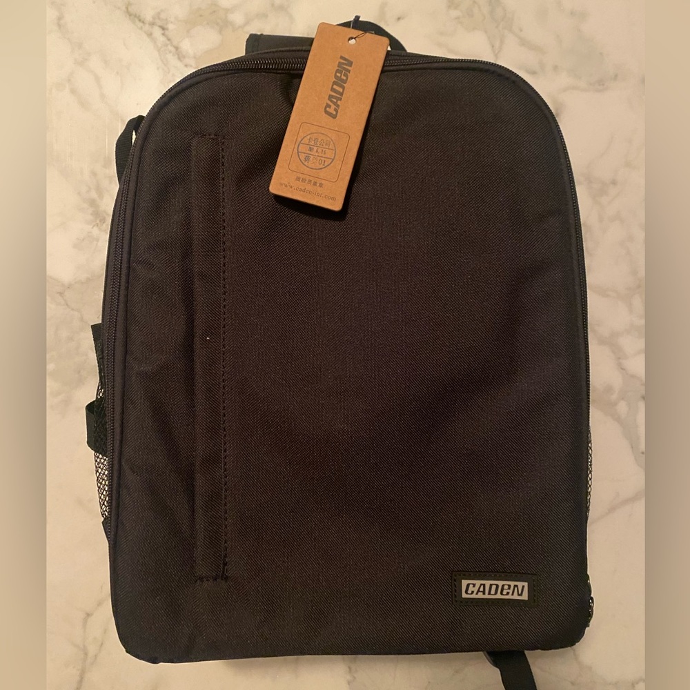 CADEN Camera Backpack black